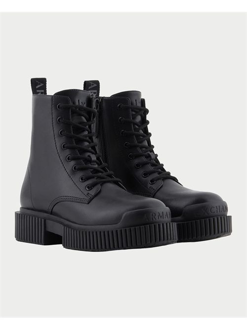 Armani Exchange women's leather ankle boots ARMANI EXCHANGE | XDN031-XV87500002